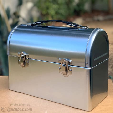 metal lunch box dome|Metal Dome Lunch Box .